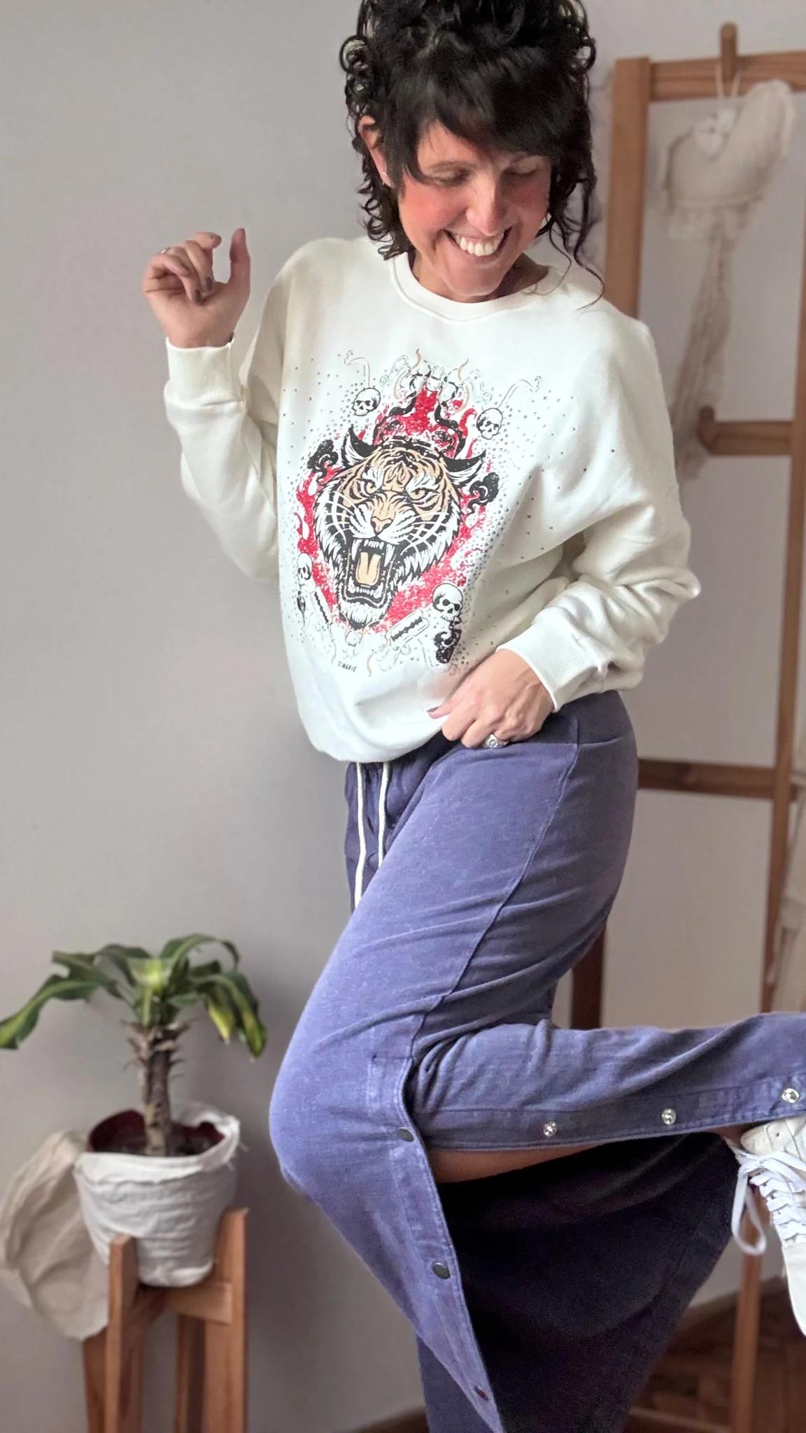 Buzo ST MARIE + PANTALON BOTONES