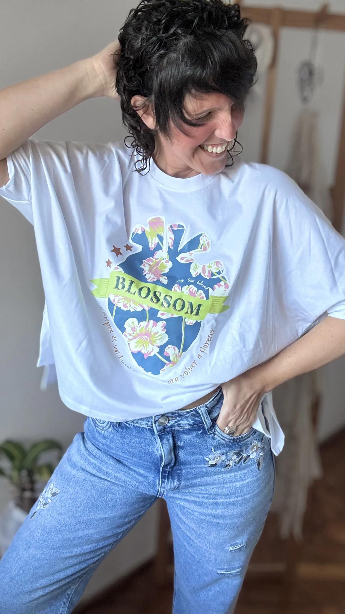 REMERON corazón de flores