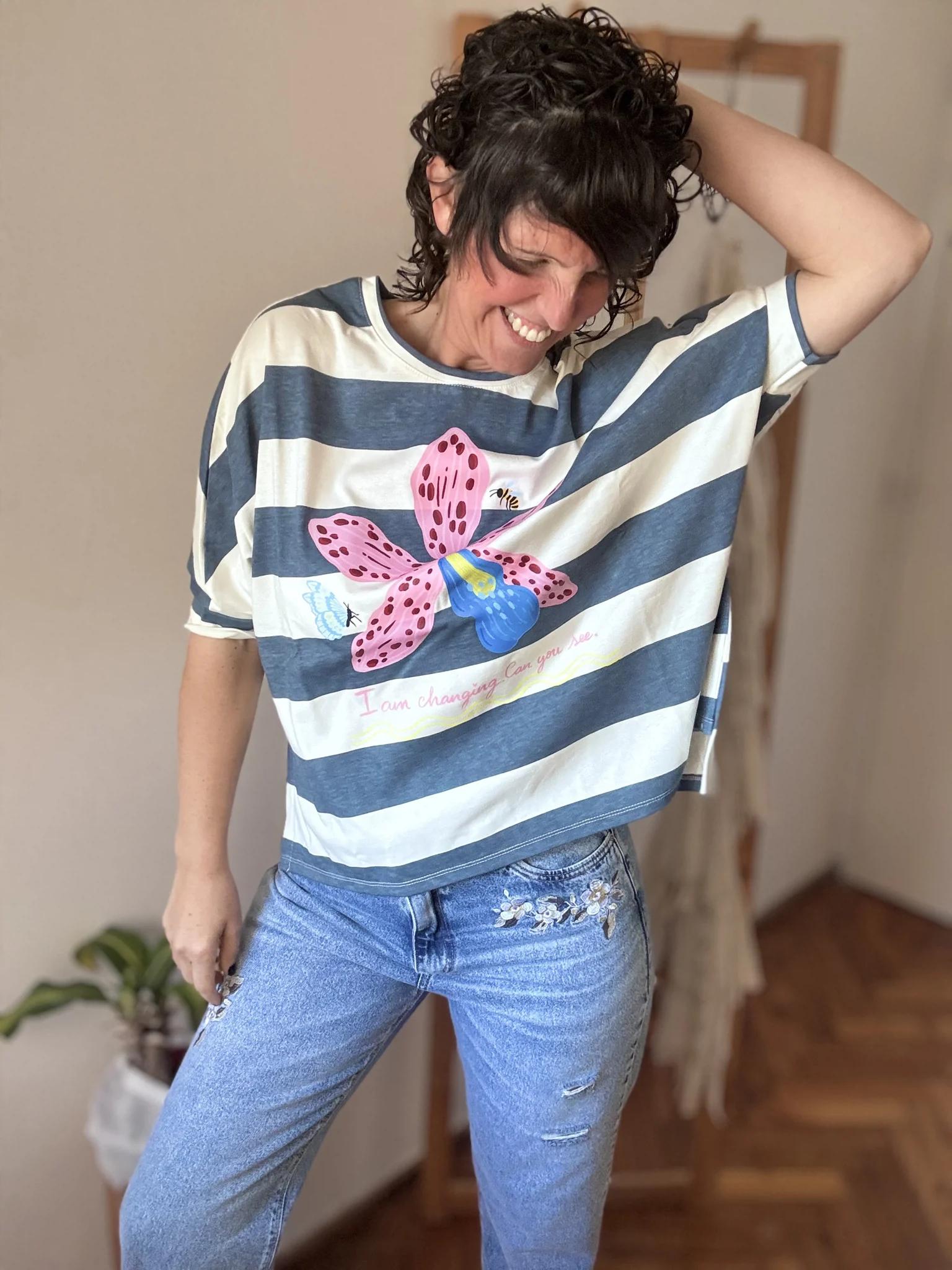 REMERON rayas flor de loto