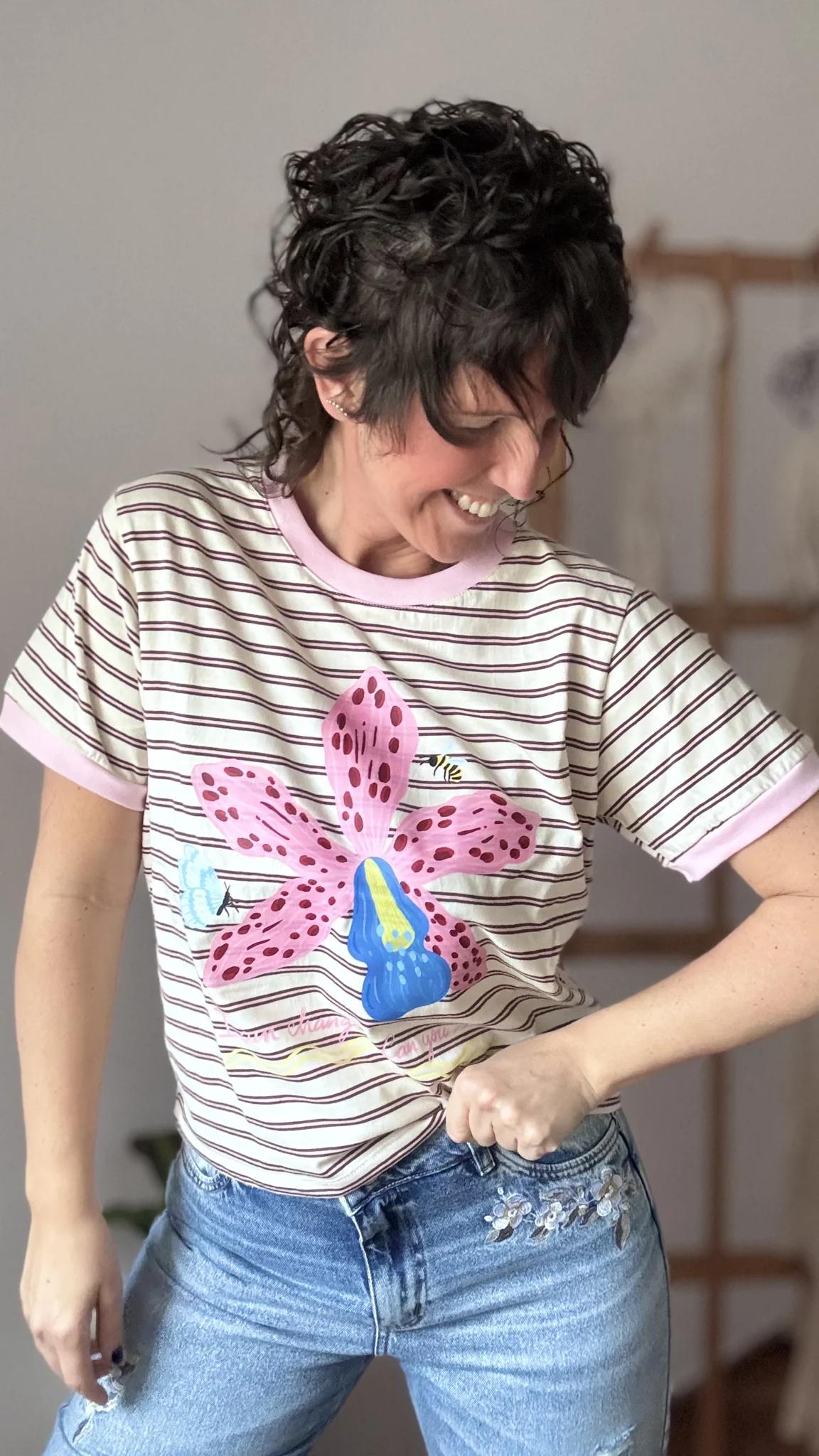 Remera estampada