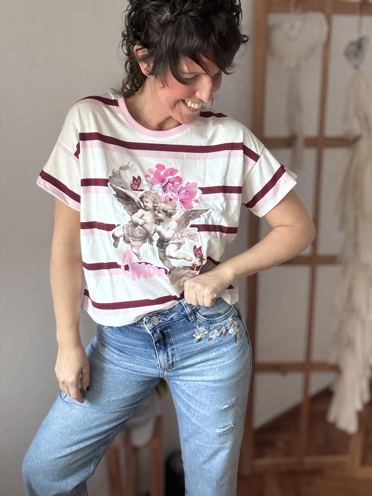 Remera estampada