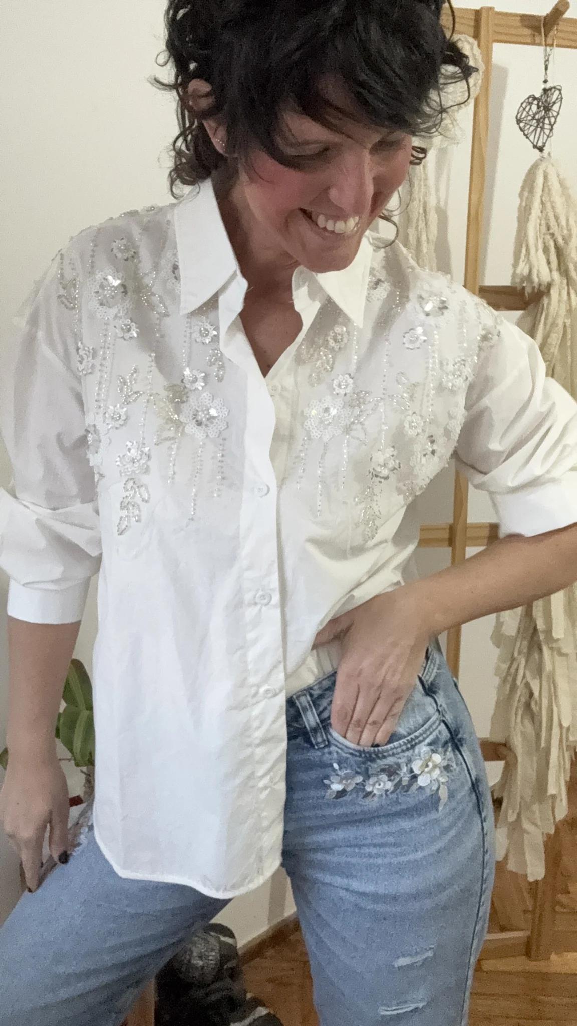 Camisa bordada